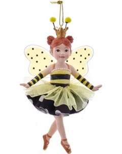 Елочная игрушка Kurt S. Adler Девочка-шмель / E0390 Kurt s. adler