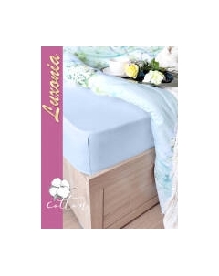 Простыня Luxsonia Трикотаж на резинке 160x200 / Мр0010-8