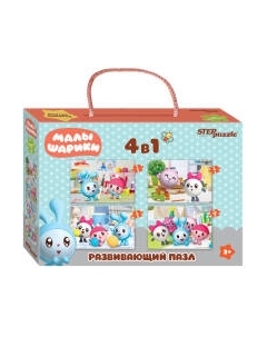 Набор пазлов Step Puzzle Малышарики. Мармелад Медиа / 70155 Step puzzle