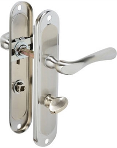 Ручка дверная VELA 62.24 WC SN/CP левая Vela