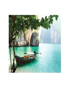 Шторка-занавеска для ванны JoyArty Туристический привал / sc_2794 Joyarty