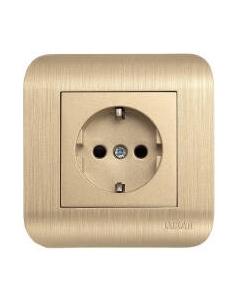 Розетка Luxar Deco 10.025.05