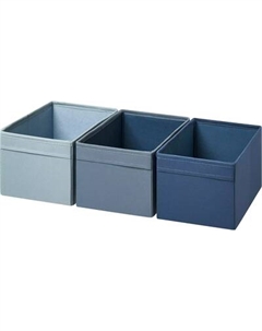 Набор коробок для хранения Ikea Дрена 105.812.39