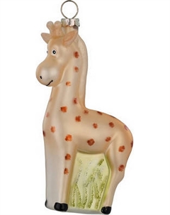 Елочная игрушка Inge's Christmas Figural Glass Ornaments. Жираф / 64905H120 Inge's christmas