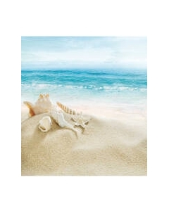 Шторка-занавеска для ванны JoyArty Песчаные останки / sc_8255 Joyarty