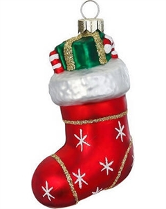Елочная игрушка Inge's Christmas Christmas Classics. Рождественский носок / 64875H120 Inge's christmas
