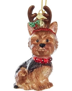 Елочная игрушка Kurt S. Adler Noble Gems. Йоркширский терьер / NB1261YO Kurt s. adler