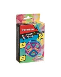Конструктор магнитный Bondibon Магнитоформы / ВВ4408