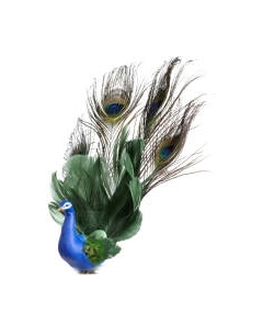 Елочная игрушка Goodwill Xmas 2021 Павлин / MC 40128