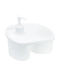 Дозатор моющего средства с подставкой для губки Idea М1149
