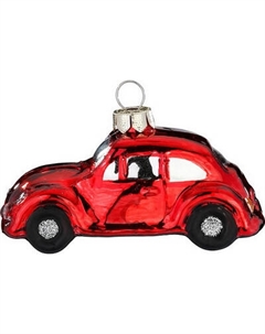 Елочная игрушка Inge's Christmas Figural Glass Ornaments. Машина / 64932H120 Inge's christmas