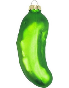 Елочная игрушка Inge's Christmas Concepts. Огурец / 66325P002 Inge's christmas