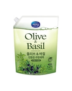 Средство для мытья посуды Mukunghwa Olive&Basil Dishwashing Detergent