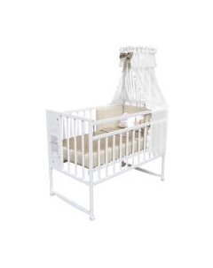 Детская кроватка VDK Magico Mini колесо-качалка Oh my Bear Vdk