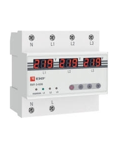 Реле контроля фаз EKF PROxima RVF-3-63a Ekf