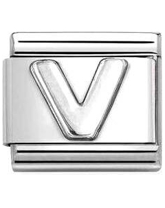 Звено для браслета NominatioN Буква V 330113/22 Nomination