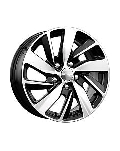 Литой диск K&K KC741 16x6.5" 5x114.3мм DIA 66.1мм ET 47мм Алмаз черный K&k