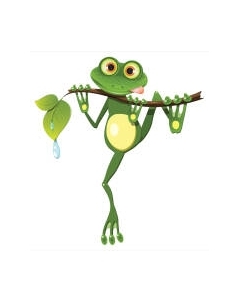 Шторка-занавеска для ванны JoyArty Древняя лягушка / sc_15264 Joyarty