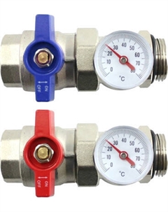 Комплект кранов для инженерного подключения Tim M308-4T