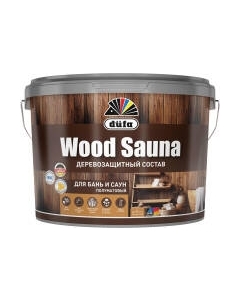 Защитно-декоративный состав Dufa Wood Sauna Düfa