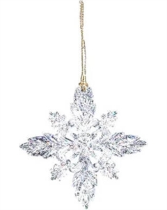 Елочная игрушка Kurt S. Adler Снежинка / W3613 Kurt s. adler