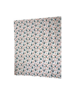 Шторка-занавеска для ванны JoyArty Лисицы в лесу / sc_78640 Joyarty