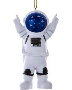 Елочная игрушка Kurt S. Adler Christmas 2024. Астронавт с синим шлемом / D4464_1 Kurt s. adler