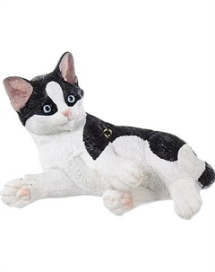 Елочная игрушка Kurt S. Adler Christmas 2024. Черно-белый котенок / J7732_2 Kurt s. adler