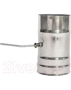 Шибер для дымохода UMKPRO 0.2м 115 AISI 439/1мм Umkpro