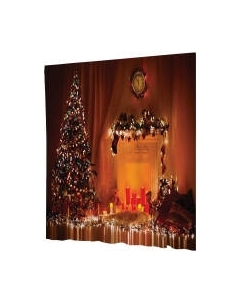 Шторка-занавеска для ванны JoyArty Рождественская елка / sc_20297 Joyarty