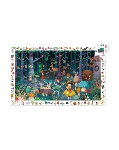 Пазл Djeco Таинственный лес Игра на наблюдательность / 07504