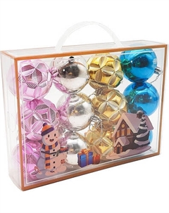 Набор шаров новогодних MONAMI Новогодний Микс / ST23-6061 Monami