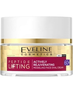 Крем для лица Eveline Cosmetics Peptide Lifting Активно омолаживающий 60+ день/ночь Eveline cosmetics