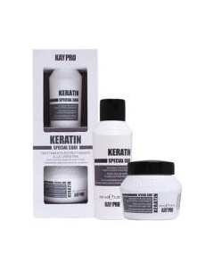Набор косметики для волос Kaypro Cpecial Care Keratin Восстанавливающая маска 100мл+Шампунь 100мл