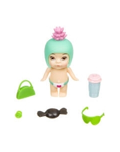 Кукла с аксессуарами Bondibon OLY во фруктово-конфетной шапочке / ВВ3839