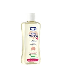 Косметическое масло детское Chicco Baby Moments с экстрактом хлопка и витамином Е / 00010242000000