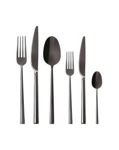 Набор столовых приборов Sambonet Rock 2Black 18/10 PVD / 52762K83