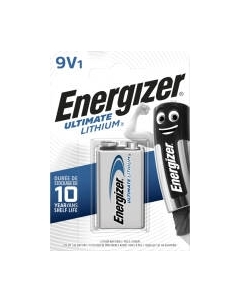 Батарейка Energizer Lithium Ultimate 9V/6FR61/L522