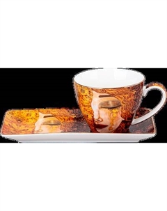 Чашка с блюдцем Lefard Золотые слезы 104-1027