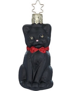 Елочная игрушка Inge's Christmas House And Farm. Purr-fect Black / 10045S024 Inge's christmas