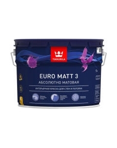 Краска Tikkurila Euro Matt 3 A