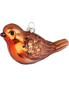 Елочная игрушка Inge's Christmas Green Balance. Зарянка / 64826H120 Inge's christmas