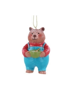 Елочная игрушка Gisela Graham Fairy Tales. Медвежонок / 13583 Gisela graham