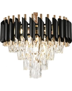 Потолочный светильник Mirastyle CF-9001/600 BK+GD