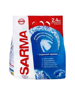 Sarma Стиральный порошок Автомат Горная свежесть 2400 Невская косметика