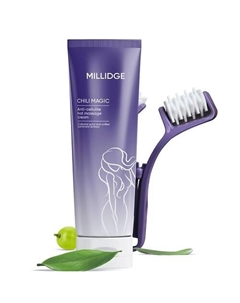 Антицеллюлитный разогревающий крем-обертывание + ролик 200 Millidge