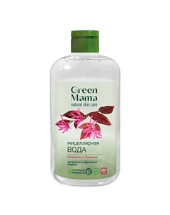 Мицеллярная вода для бережного и эффективного очищения Natural Skin Care 500 Green mama