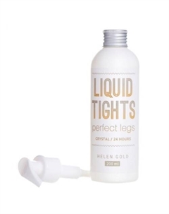 Крем для тела с тонирющим эффектом Liquid Tights Crystal 200 Helen gold