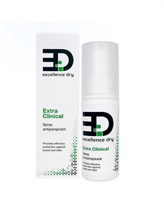 Спрей антиперспирант от обильного потоотделения Extra clinical 50 Excellence dry