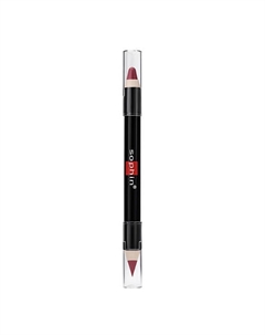 Карандаш-помада для губ/Lipstick & Lip liner Sophin